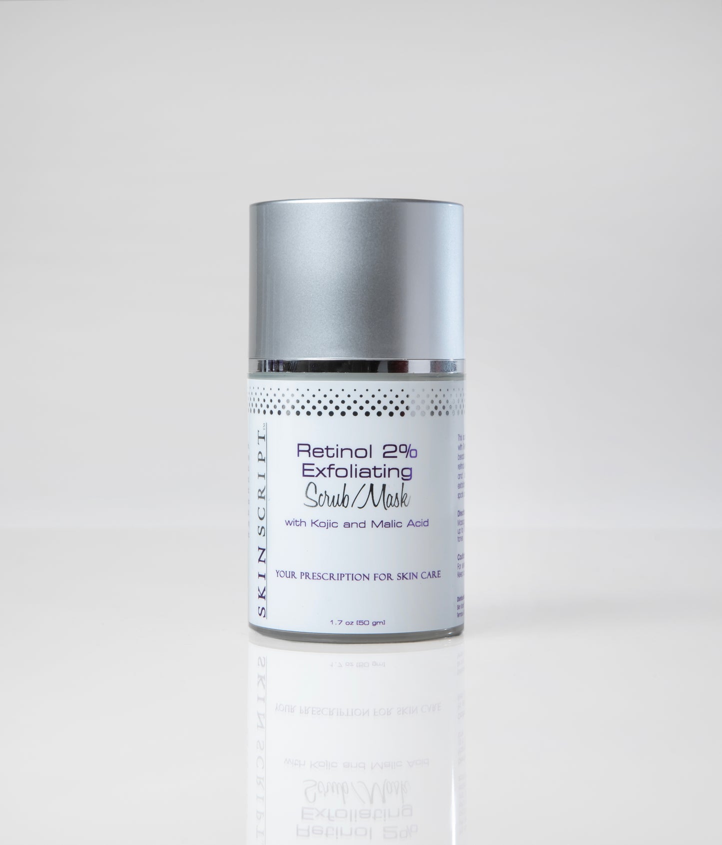 Skin Script - Retinol 2% Exfoliating Scrub/Mask